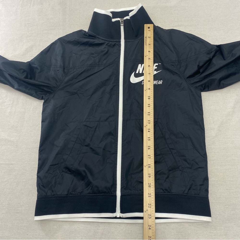 Nike Sportswear Women’s Track Jacket XS Black Windrunner Zip-Up (886946-010) - Picture 10 of 11